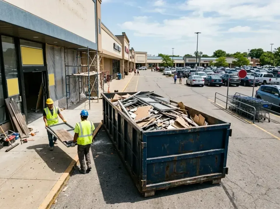retail-store-renovation-debris-003 — frequently asked questions, Roll-off Dumpster Rentals in Fair Oaks Ranch, TX
